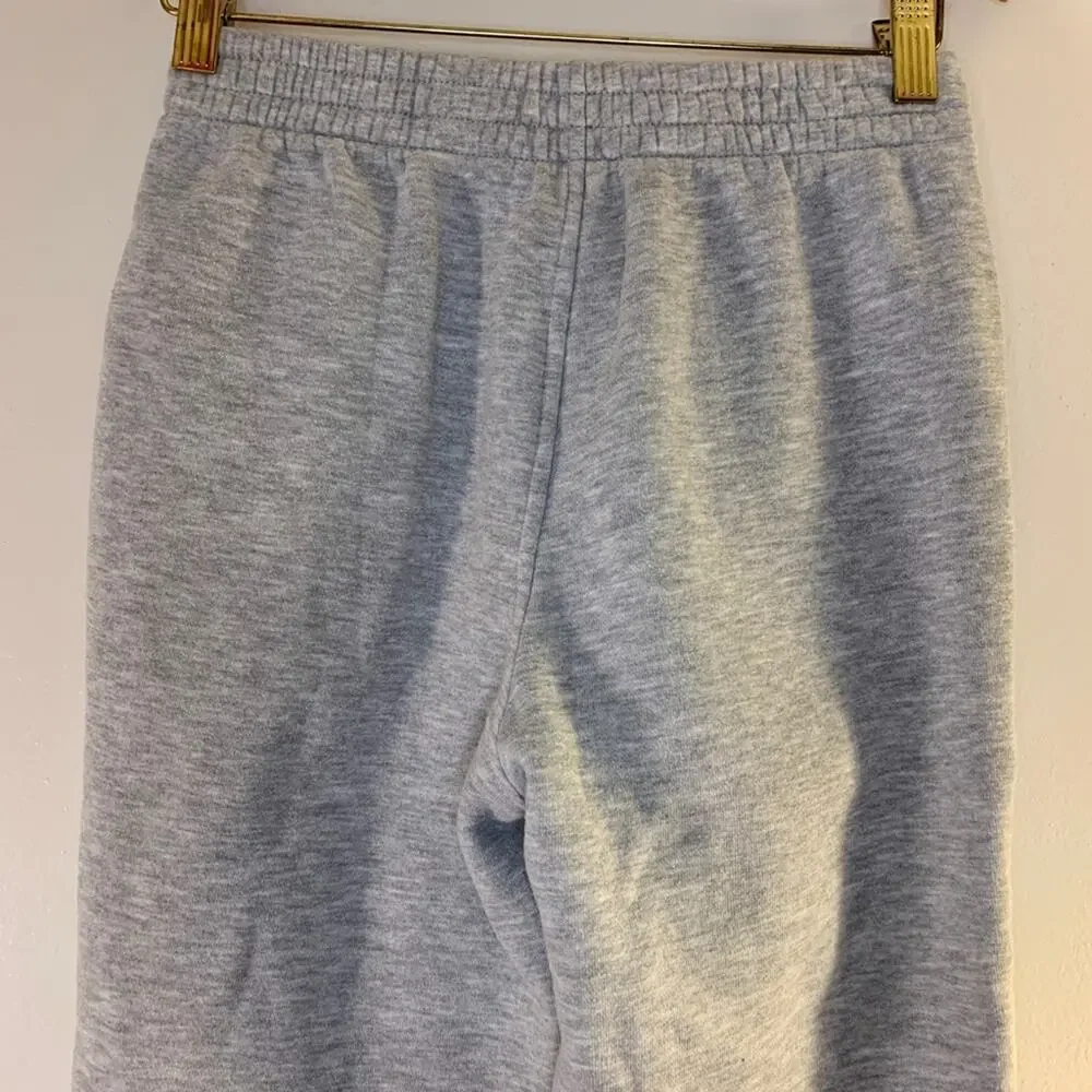 CHAMPION Boy’s Light Grey Logo Sweatpants / Size: Medium